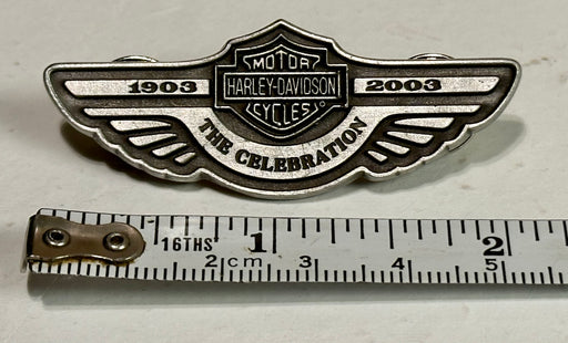 1903-2003 Harley Davidson 100th Anniversary Limited Edition Pin "The Celebration"   - TvMovieCards.com