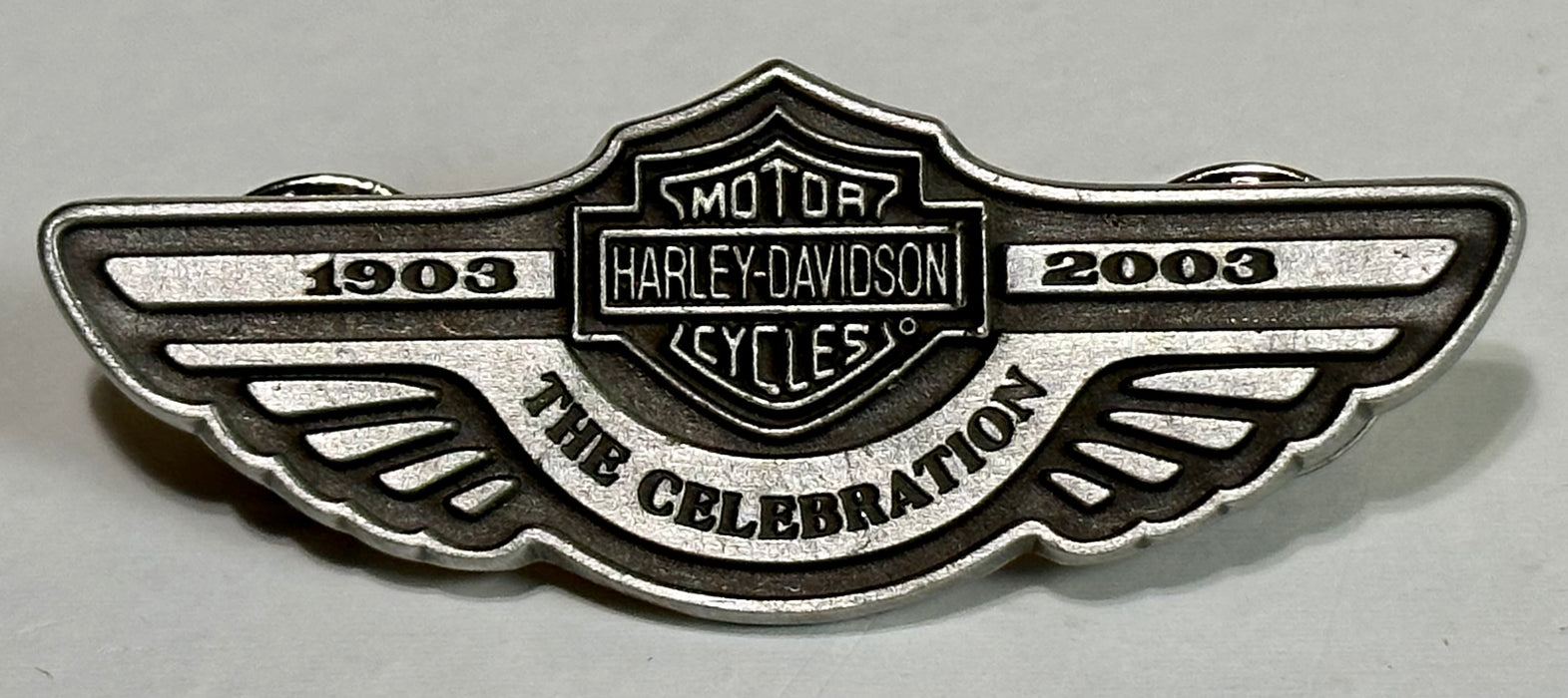 1903-2003 Harley Davidson 100th Anniversary Limited Edition Pin "The Celebration"   - TvMovieCards.com