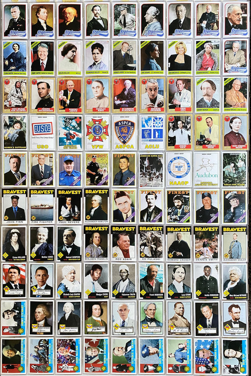 American Heritage Heroes Base Trading Card Set 125 Cards Topps 2009   - TvMovieCards.com