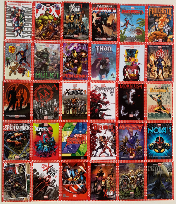 Marvel Now! Cutting Edge Covers Card Set 30 Cards Upper Deck 2014   - TvMovieCards.com