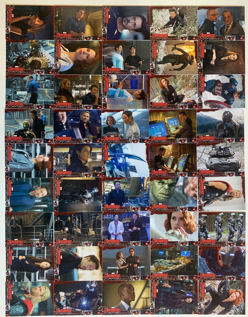Marvel Avengers Age of Ultron Base Card Set 90 Cards Upper Deck 2015   - TvMovieCards.com