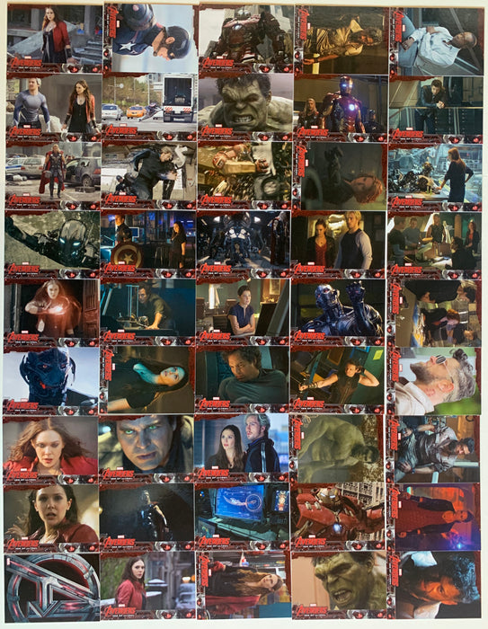 Marvel Avengers Age of Ultron Base Card Set 90 Cards Upper Deck 2015   - TvMovieCards.com