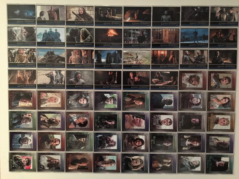 Game of Thrones Season 6 Trading Base Card Set of (100) 2017 Rittenhouse - TvMovieCards.com