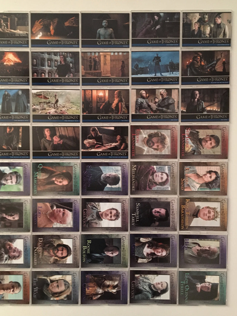Game of Thrones Season 6 Trading Base Card Set of (100) 2017 Rittenhouse - TvMovieCards.com