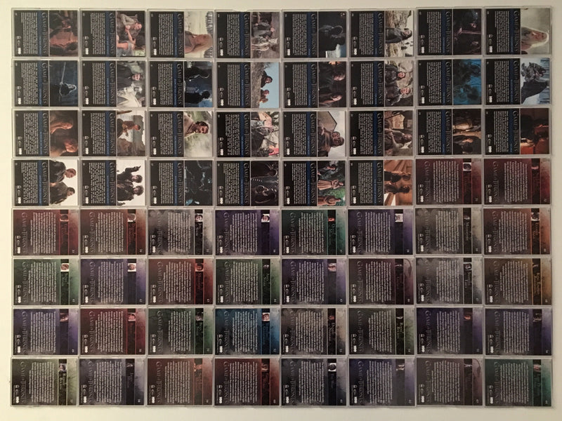 Game of Thrones Season 6 Trading Base Card Set of (100) 2017 Rittenhouse - TvMovieCards.com
