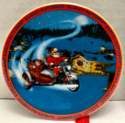 2008 Harley Davidson Ornament Mini Plate - Biker Santa 96871-08V   - TvMovieCards.com