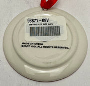 2008 Harley Davidson Ornament Mini Plate - Biker Santa 96871-08V   - TvMovieCards.com