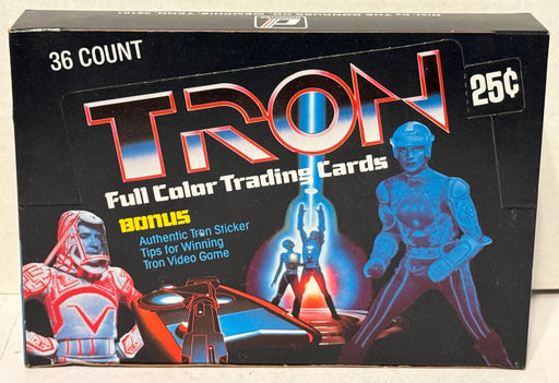 1981 Tron The Movie Full Color Vintage FULL 36 Pack Trading Card Box Donruss - TvMovieCards.com