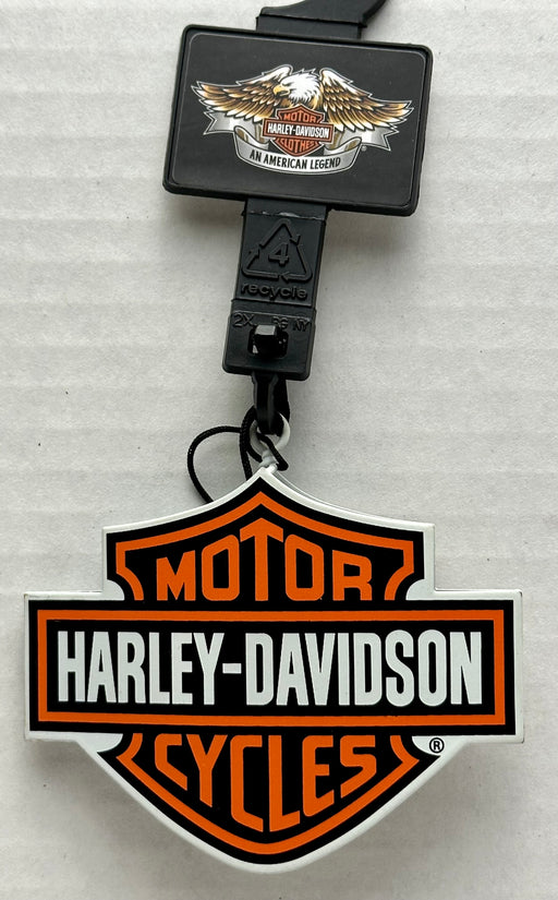 2009 Harley Davidson Tin Ornament Trademark Bar & Shield 96998-09V   - TvMovieCards.com