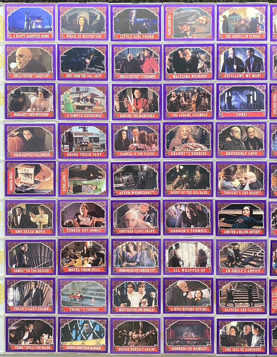 1991 Addams Family Movie Trading Card Base Set 99 Cards + 11 Sticker Card Set   - TvMovieCards.com
