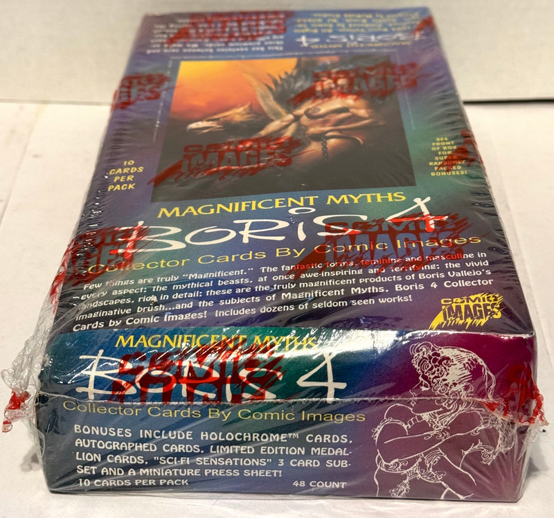 1994 Boris Series 4 Magnificent Myths Trading Card Box Comic Images 48 CT Sealed - TvMovieCards.com
