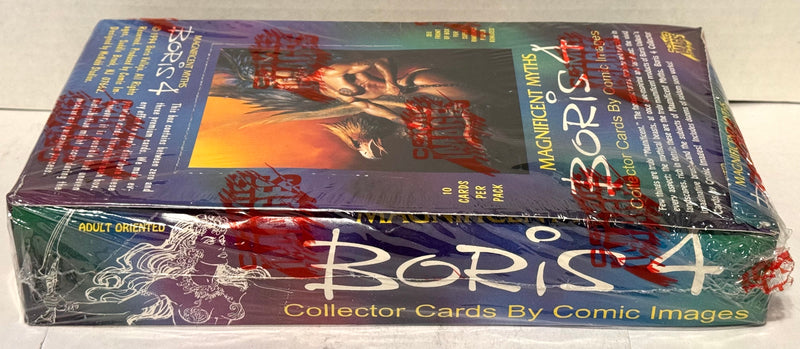 1994 Boris Series 4 Magnificent Myths Trading Card Box Comic Images 48 CT Sealed - TvMovieCards.com