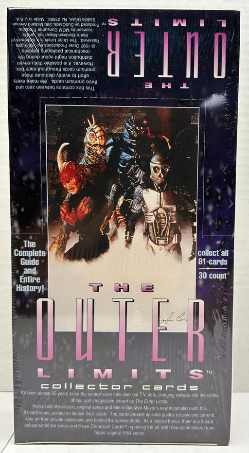 Outer Limits Duocards Trading Card Box 30 Packs Duocards 1997 Factory Sealed   - TvMovieCards.com