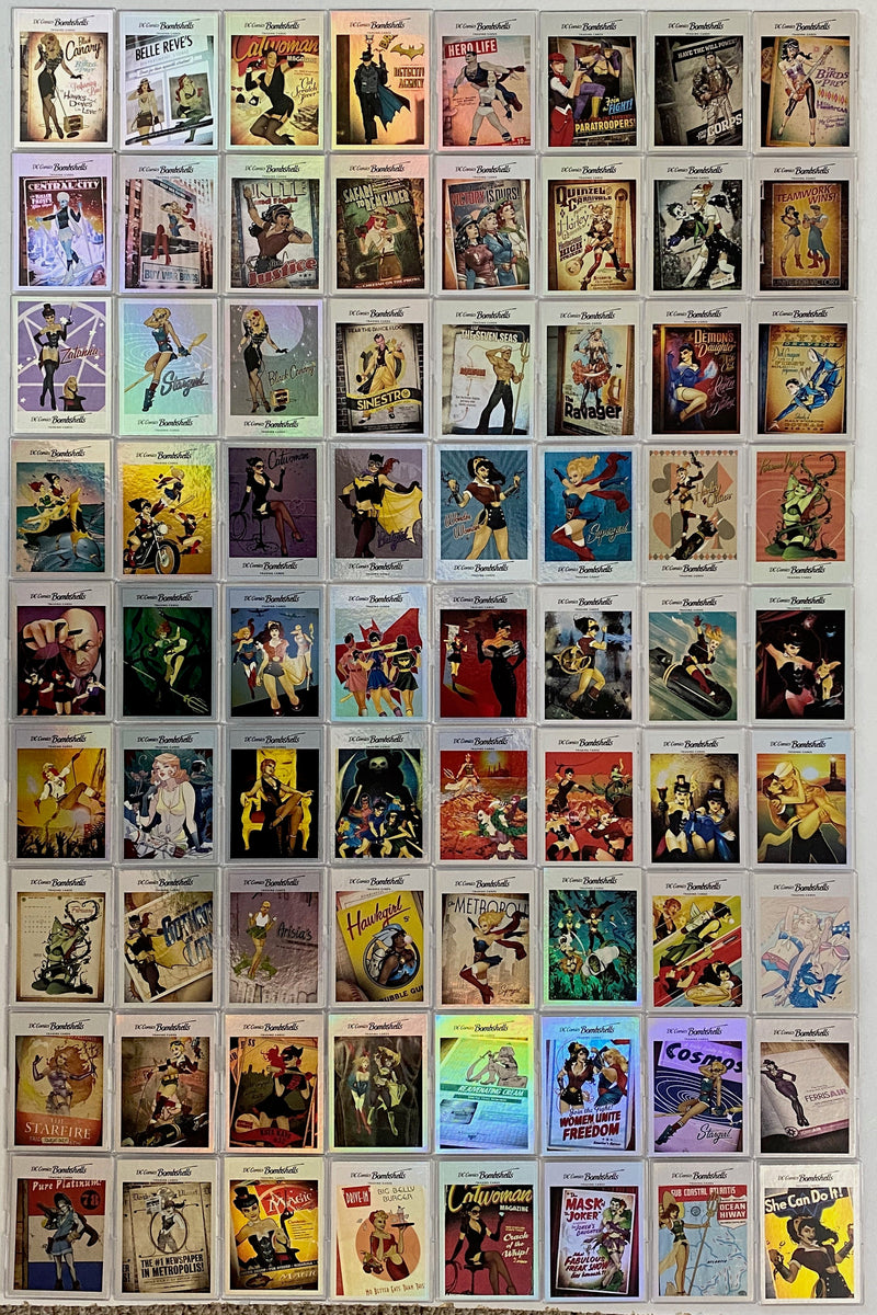 2017 DC Comics Bombshells Rainbow Foil Parallel Base/Chase (100) Card Set   - TvMovieCards.com