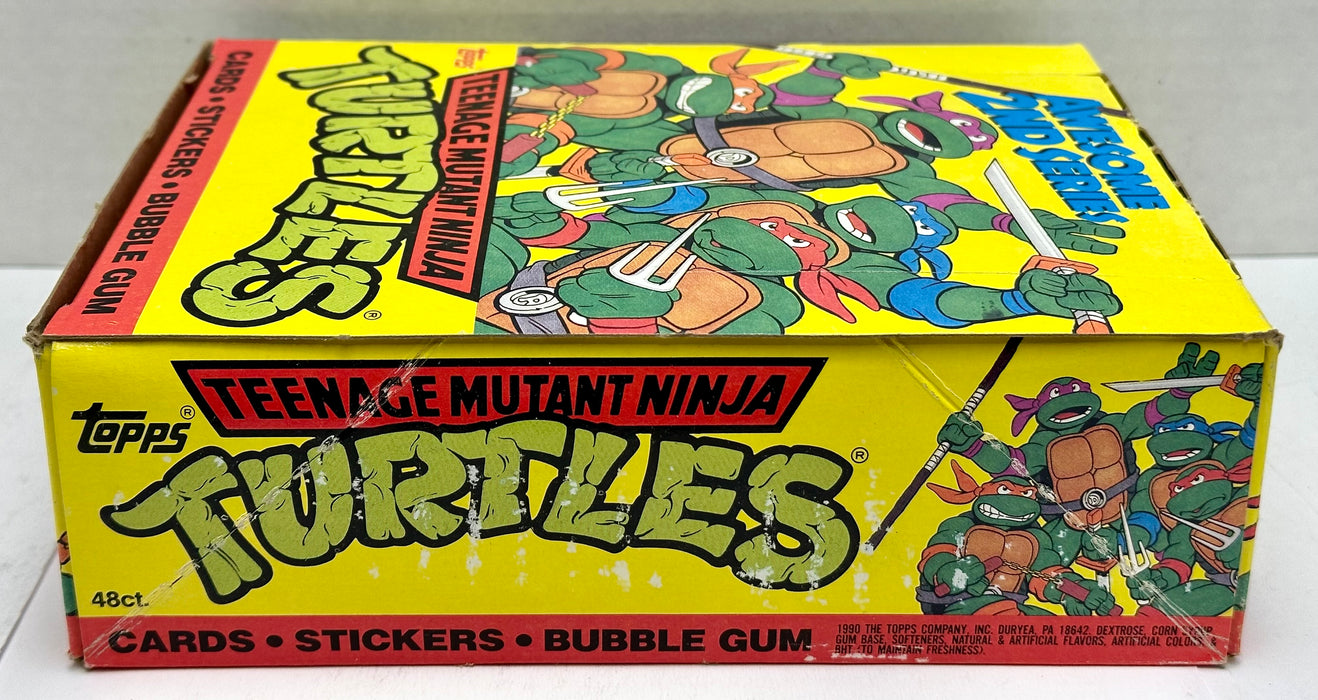 Teenage Mutant Ninja Turtles Cartoon 2nd Series Vintage Card Box