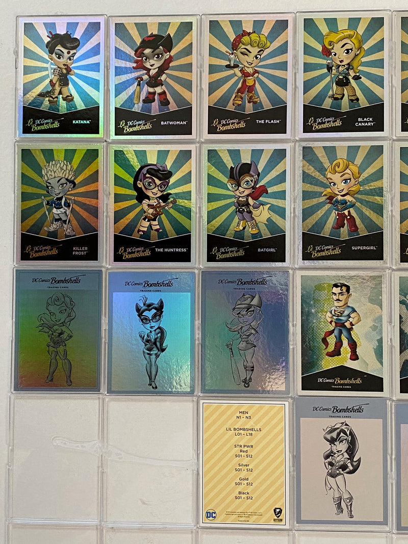 2017 DC Comics Bombshells Rainbow Foil Parallel Base/Chase (100) Card Set   - TvMovieCards.com