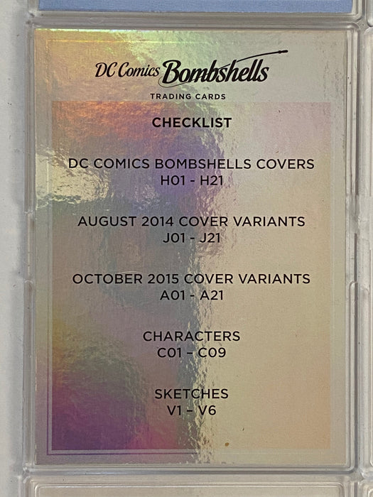 2017 DC Comics Bombshells Rainbow Foil Parallel Base/Chase (100) Card Set   - TvMovieCards.com