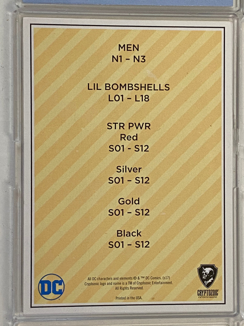 2017 DC Comics Bombshells Rainbow Foil Parallel Base/Chase (100) Card Set   - TvMovieCards.com