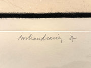 1987 Bertrand LAVIER "Untitled Modern Painting 3" Art Etching On Paper 40x53" - TvMovieCards.com