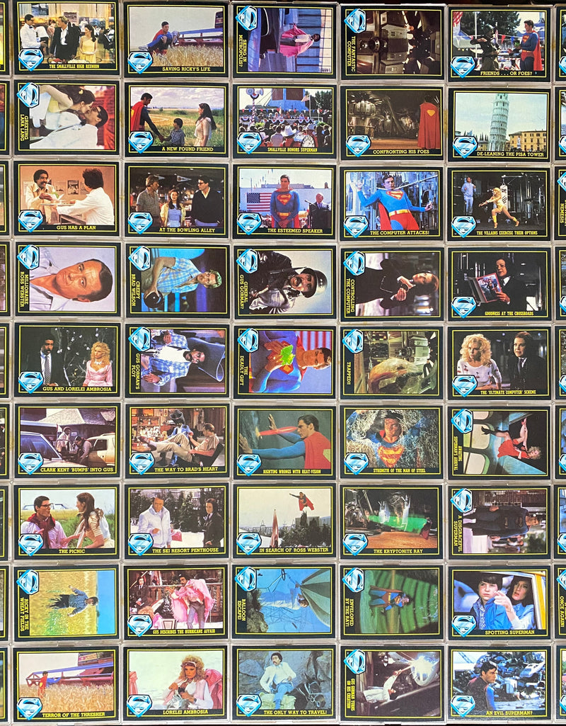 1983 Superman 3 Movie Vintage Base Card Set 99 Cards Topps - TvMovieCards.com