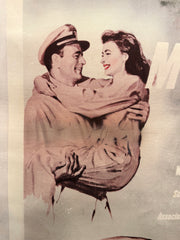 1950R They Were Expendable Original 1SH Movie Poster On Linen 27x41 John Wayne - TvMovieCards.com