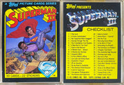 1983 Superman 3 Movie Vintage Base Card Set 99 Cards Topps - TvMovieCards.com