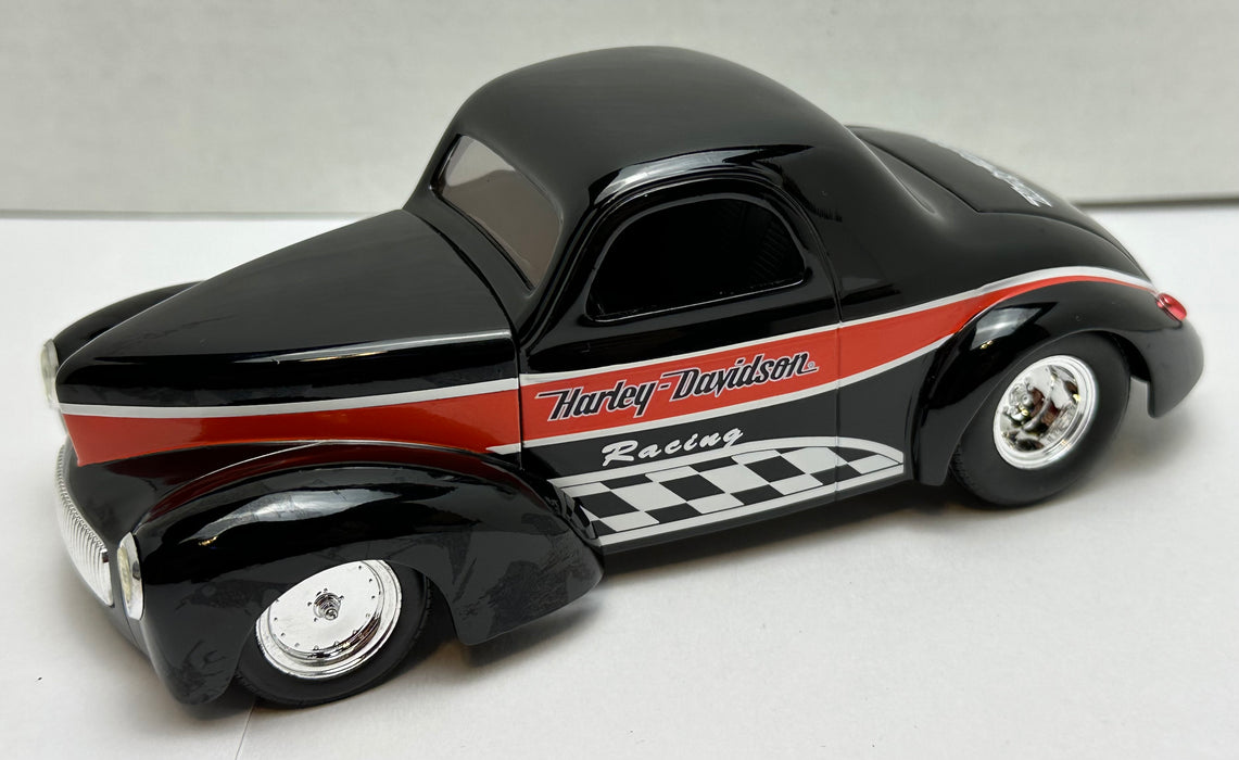 Harley Davidson Diecast Bank 1941 Willys Coupe Street Rod 97805-99V NIB   - TvMovieCards.com