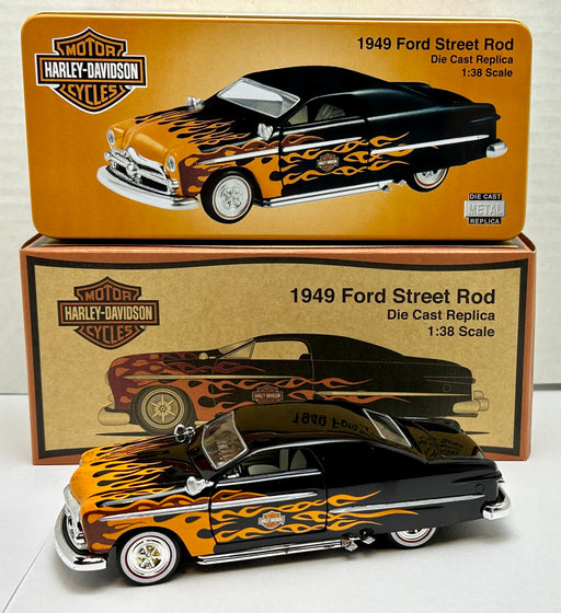 Harley Davidson Diecast 1949 49' Ford Street Rod 1/38 Scale 96942-03V NIB   - TvMovieCards.com