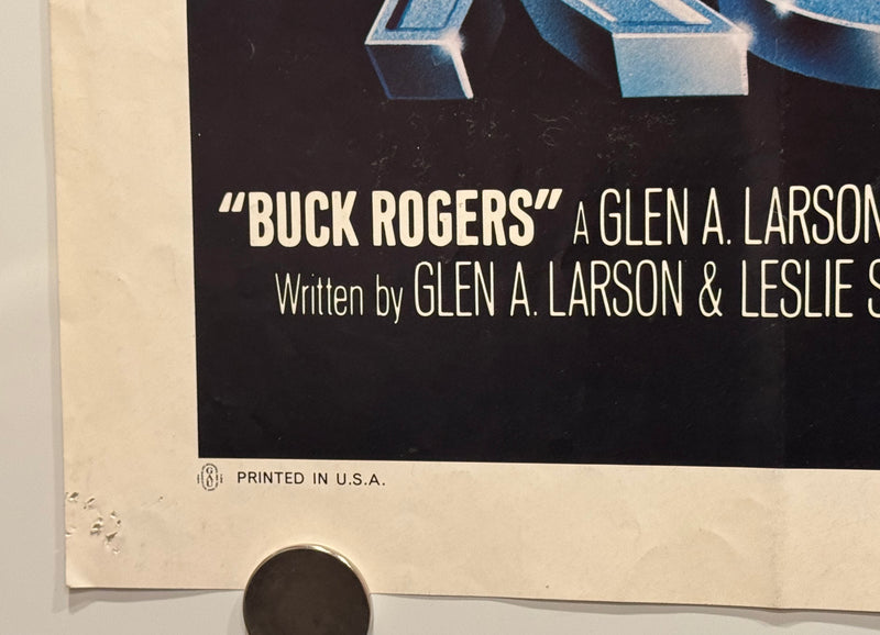 1979 Buck Rogers Original Style B 1SH Movie Poster 27 x 41 Gil Gerard Erin Gray - TvMovieCards.com