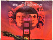 1986 Star Trek IV The Voyage Home 1SH Movie Poster 27 x 41 William Shatner - TvMovieCards.com