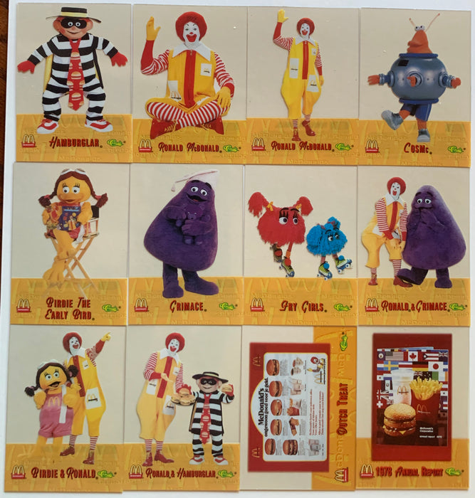 1996 McDonalds Premiere Cel Chase Card Set  20 Cels MC1 -MC20  Classic Cards   - TvMovieCards.com