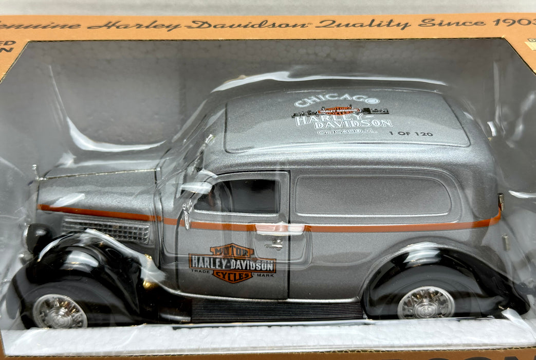 Harley Davidson Diecast 1935 Ford Sedan Custom Chicago HD 97808-01V NIB   - TvMovieCards.com