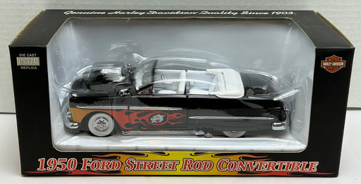 Harley Davidson Diecast 1950 Ford Street Rod Convertible 96821-07V NIB   - TvMovieCards.com