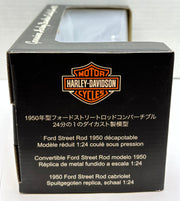 Harley Davidson Diecast 1950 Ford Street Rod Convertible 96821-07V NIB   - TvMovieCards.com
