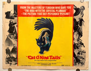 1971 Cat O'Nine Tails Original 1/2 Half Sheet Movie Poster 22x28 James Franciscu - TvMovieCards.com