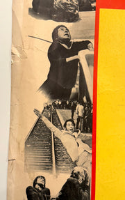 1971 Cat O'Nine Tails Original 1/2 Half Sheet Movie Poster 22x28 James Franciscu - TvMovieCards.com