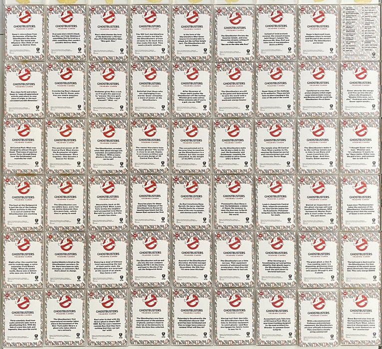 2016 Ghostbusters Movie Base Trading Card Set 54 Cards Cryptozoic   - TvMovieCards.com