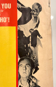 1971 Cat O'Nine Tails Original 1/2 Half Sheet Movie Poster 22x28 James Franciscu - TvMovieCards.com