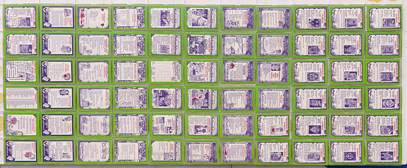 1986 Grossville High Base Trading Card Set of 66 Cards Fleer   - TvMovieCards.com