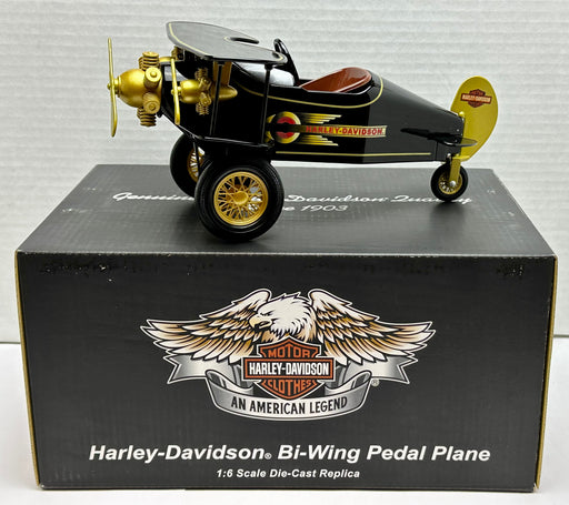 Harley Davidson Bi-Wing Pedal Plane 1/6 Diecast 96879-05V NIB   - TvMovieCards.com