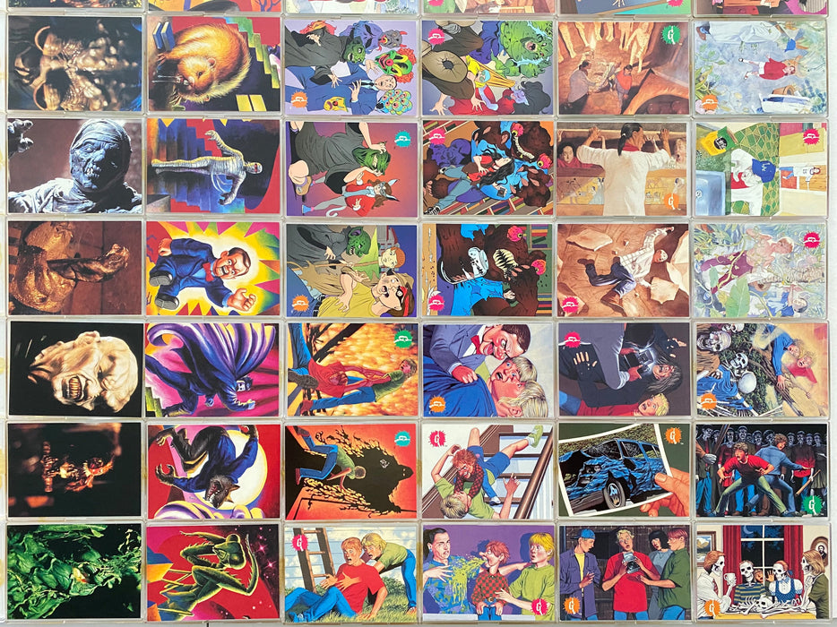 1996 Goosebumps Base Trading Card Set of 54 Cards Topps   - TvMovieCards.com