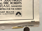 1978 King of the Gypsies Original 1SH Movie Poster 27x41 Eric Roberts Judd Hirsc - TvMovieCards.com