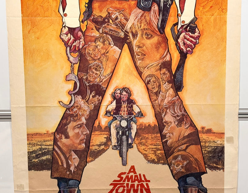 1976 A Small Town in Texas Original 1SH Movie Poster 27x41 Timothy Bottoms Susan - TvMovieCards.com