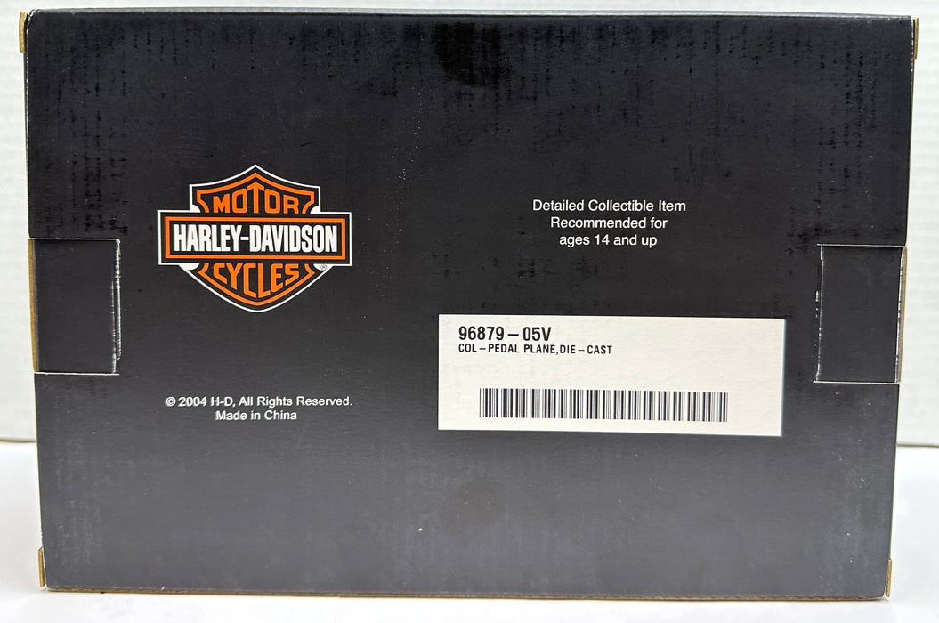 Harley Davidson Bi-Wing Pedal Plane 1/6 Diecast 96879-05V NIB   - TvMovieCards.com