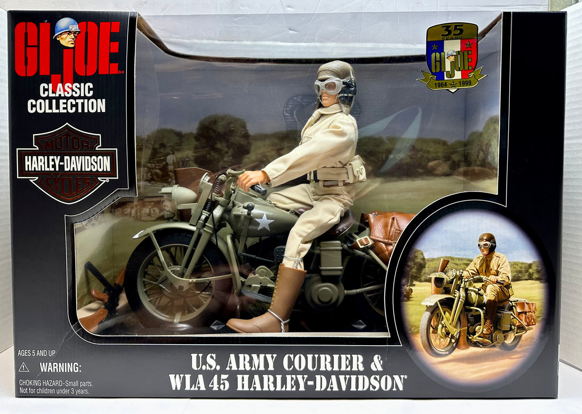 GI Joe US Army Courier & WLA 45 Harley Davidson 12
