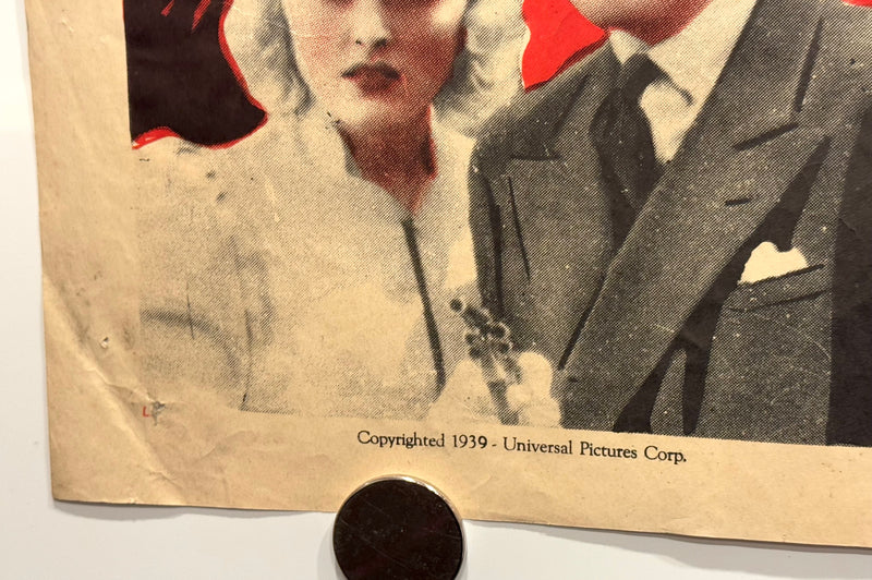 1939 The Phantom Creeps Chapter 11 Serial 1SH Movie Poster 27 x 41 Bela Lugosi - TvMovieCards.com