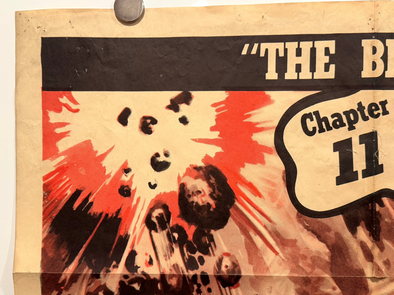 1939 The Phantom Creeps Chapter 11 Serial 1SH Movie Poster 27 x 41 Bela Lugosi - TvMovieCards.com