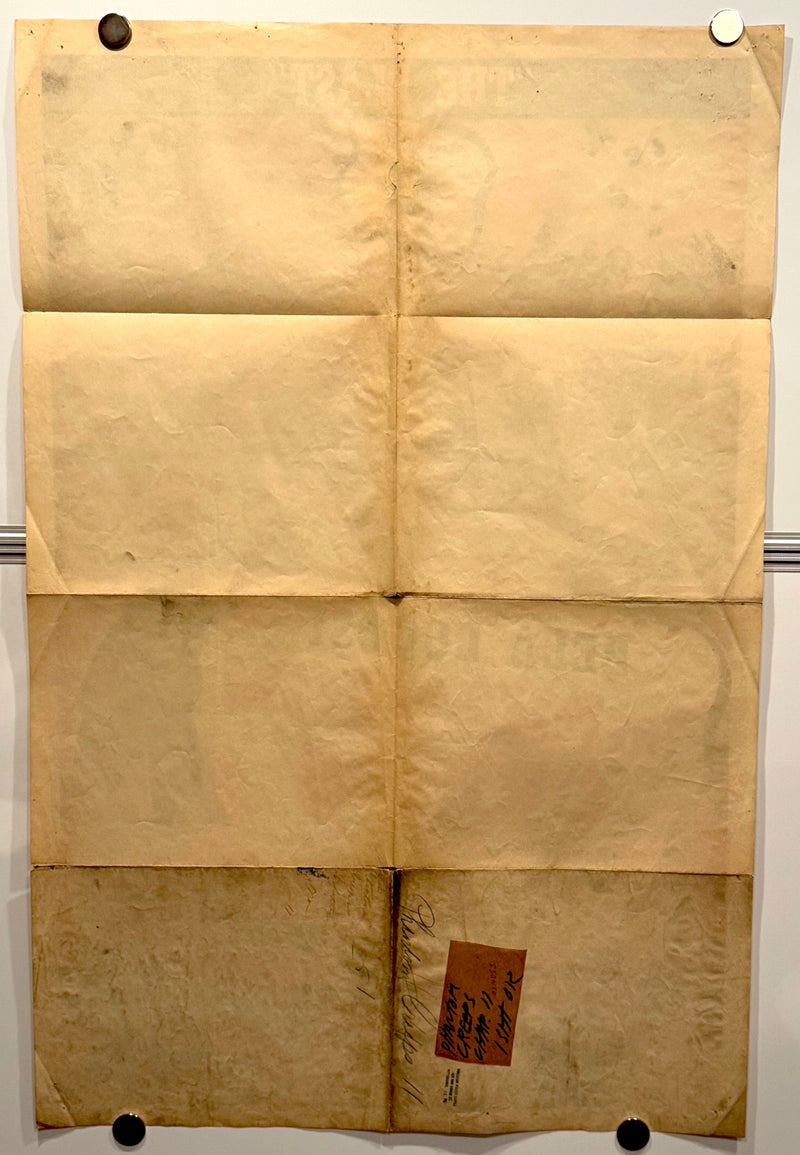 1939 The Phantom Creeps Chapter 11 Serial 1SH Movie Poster 27 x 41 Bela Lugosi - TvMovieCards.com