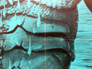 1972 Creature from the Black Lagoon 3-D 1SH Linen Backed Movie Poster 27x41 Rich - TvMovieCards.com