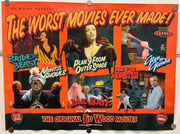 The Worst Movies Ever Made - Ed Wood Film Festival British Quad Poster 30x40 - TvMovieCards.com